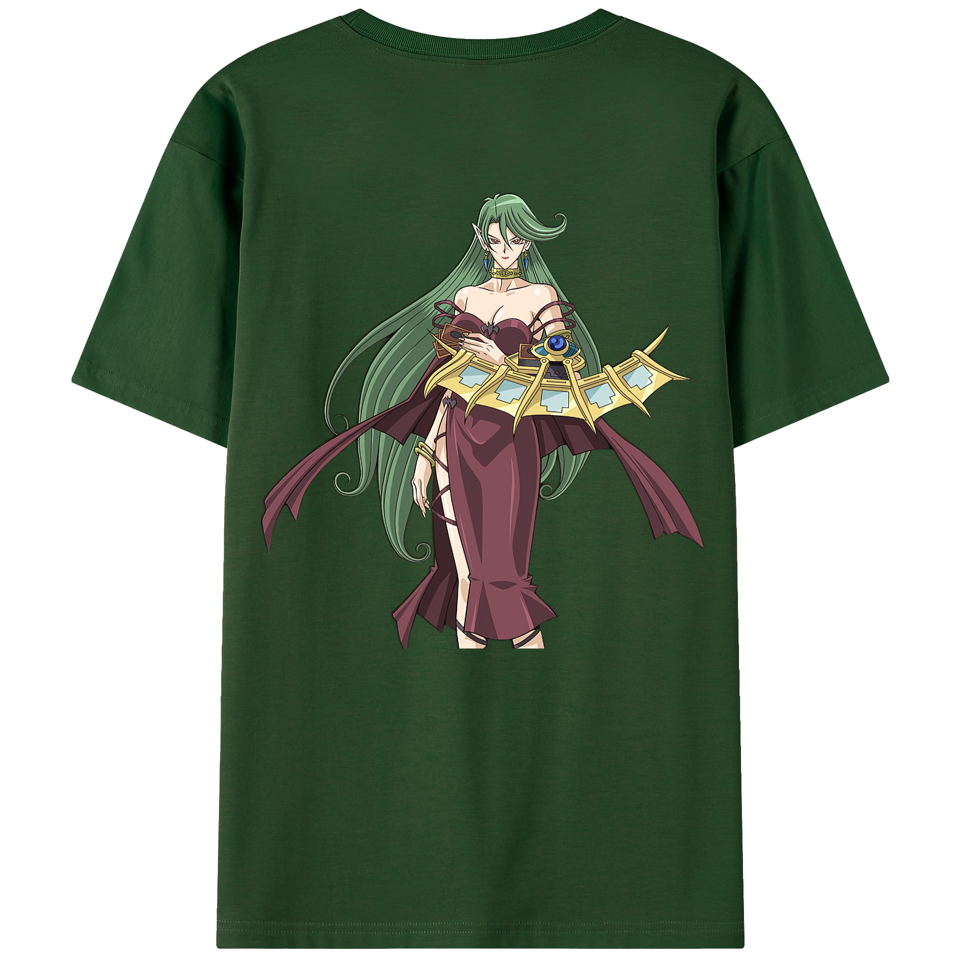 （画像用） 遊☆戯☆王 Yu-Gi-Oh! 綿100％半袖Tシャツ（背面プリント）